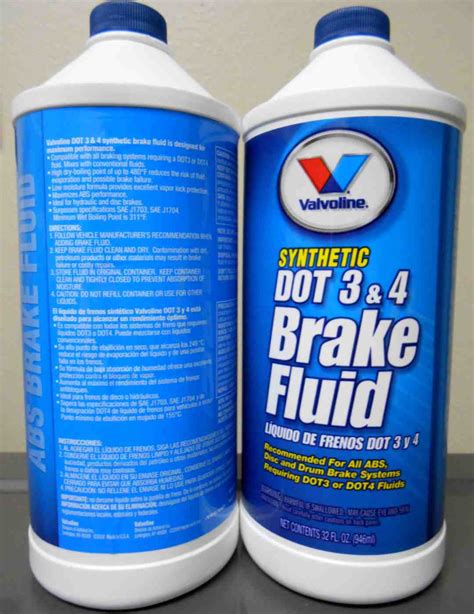 dot 4 silicone brake fluid.